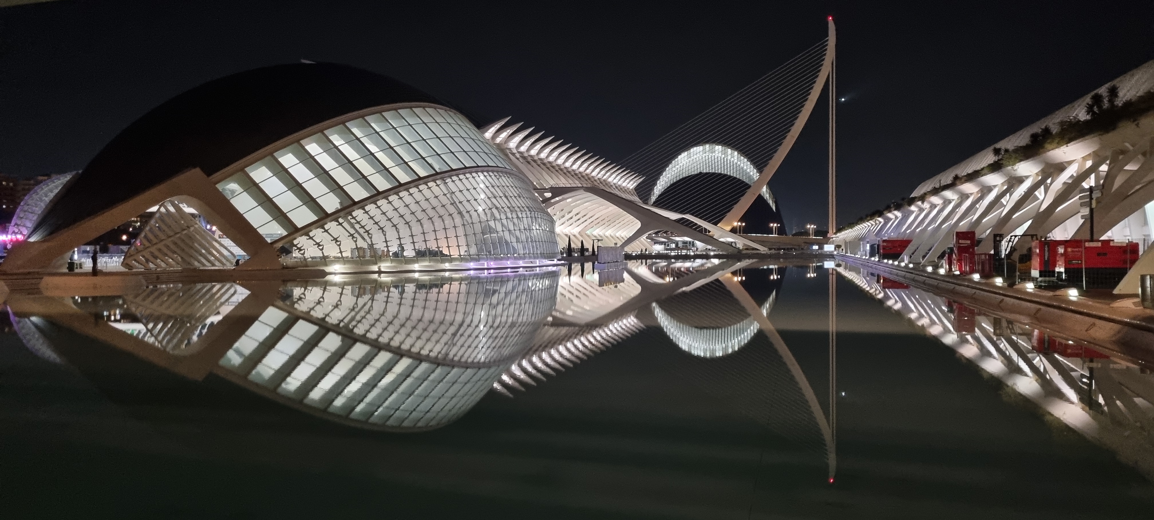 City of Arts and Sciences reflection